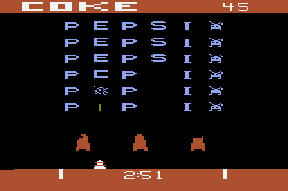 Pepsi Invaders - Atari 2600