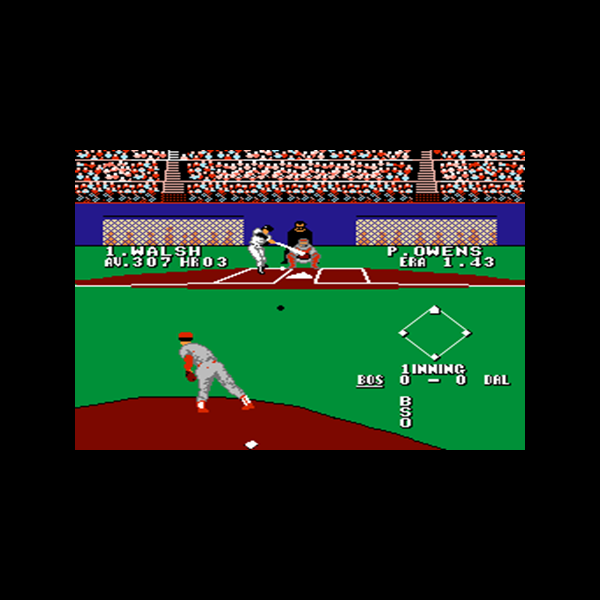 Bases Loaded 3 Nintendo NES
