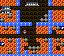Boulder Dash - Nintendo NES