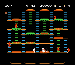 BurgerTime - Nintendo NES