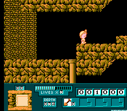 Digger T. Rock - Legend of the Lost City - Nintendo NES