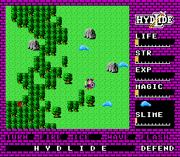 Hydlide - Nintendo NES