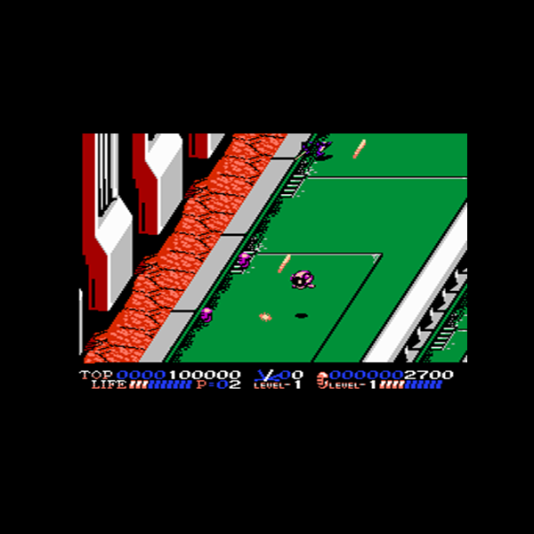 Isolated Warrior Nintendo NES