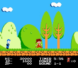 Kid Niki - Radical Ninja - Nintendo NES