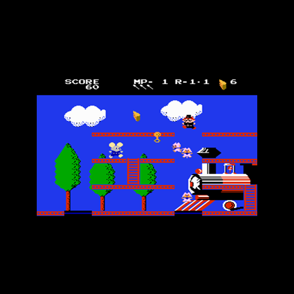 Mappy-Land - Nintendo NES