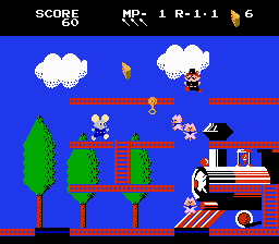 Mappy-Land - Nintendo NES