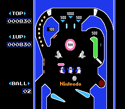 Pinball - Nintendo NES