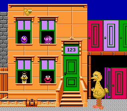 Sesame Street - Big Bird's Hide & Speak - Nintendo NES