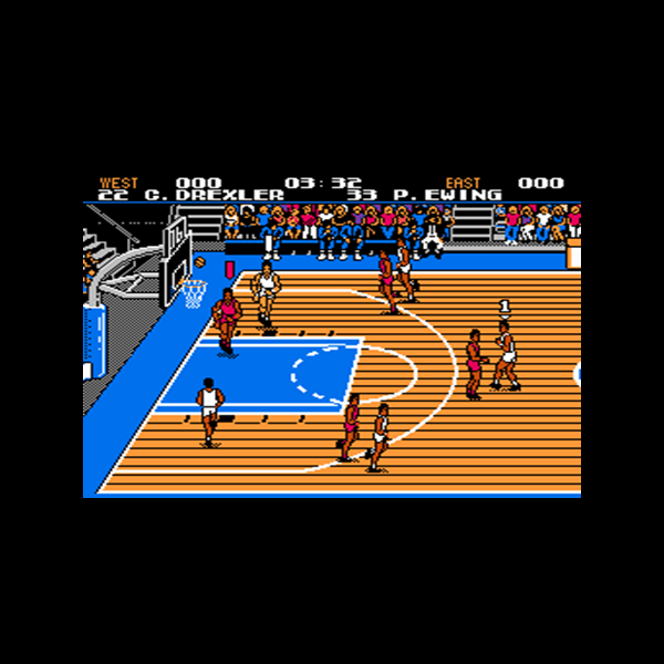 Tecmo NBA Basketball Nintendo NES