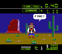 Wild Gunman - Nintendo NES