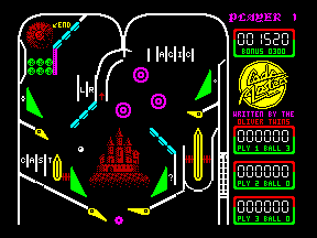 Advanced Pinball Simulator - ZX Spectrum
