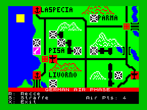 Avalanche - The Struggle for Italy - ZX Spectrum