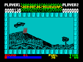 Beach Buggy Simulator - ZX Spectrum