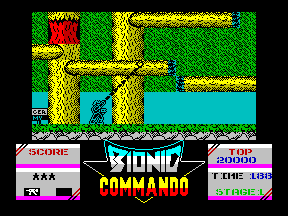 Bionic Commando - ZX Spectrum