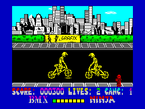 BMX Ninja - ZX Spectrum