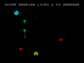 Brad Blasts the Galactic Barbarians - ZX Spectrum