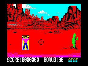 Buffalo Bill's Wild West Show - ZX Spectrum